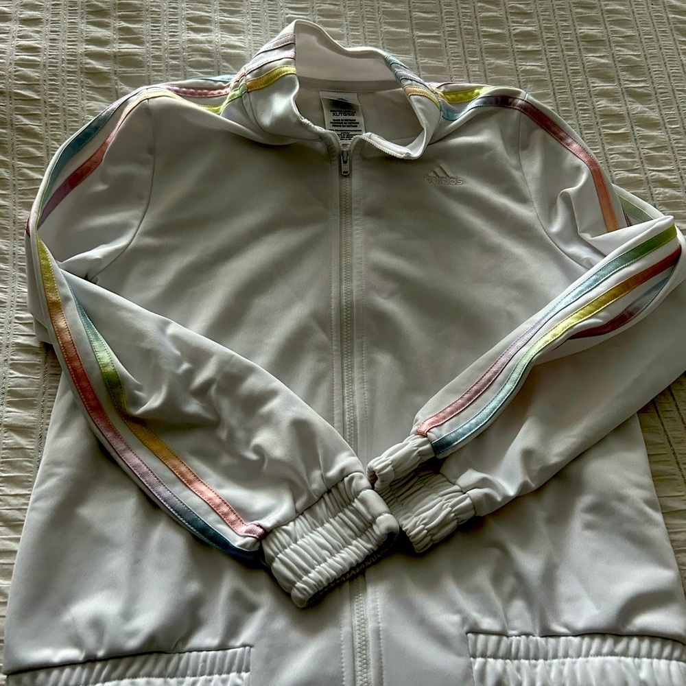 Youth Adidas track jacket